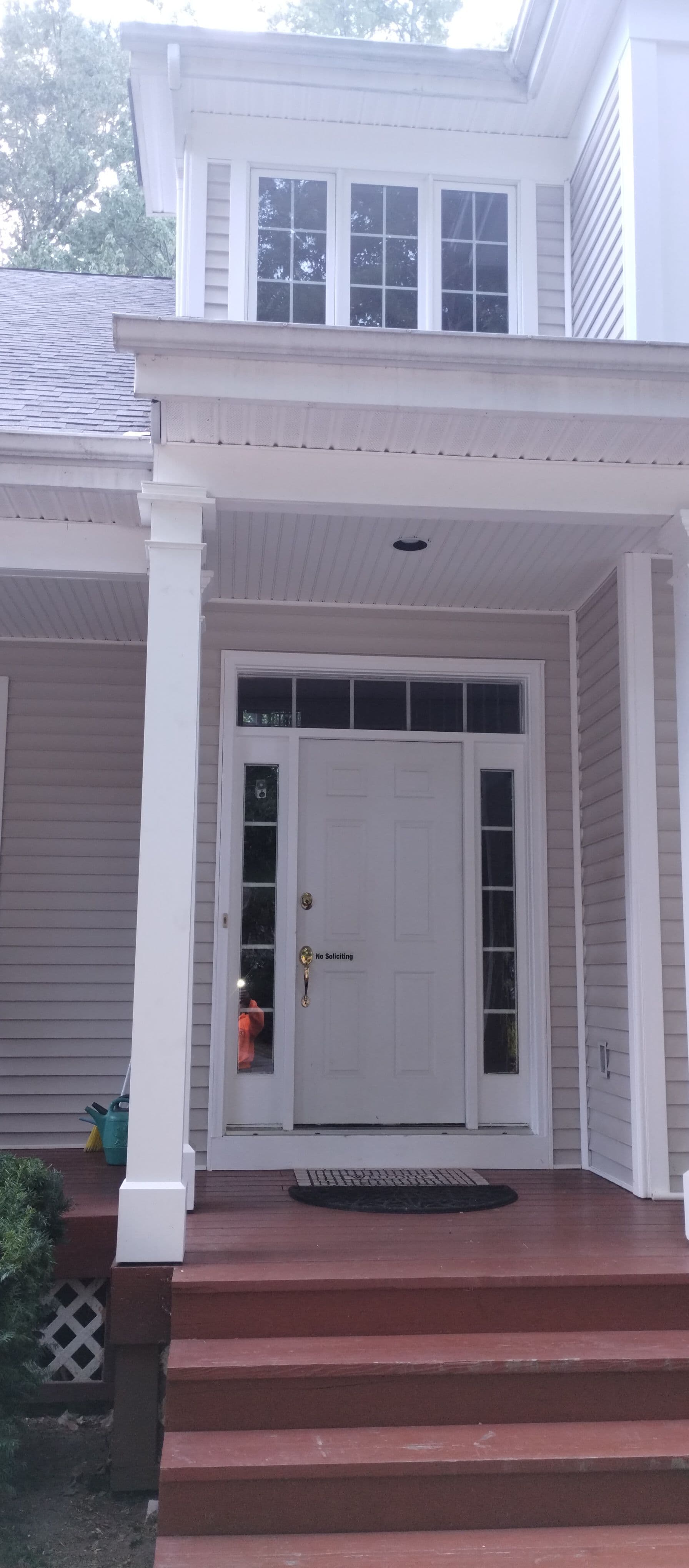Wood rot repair and paint