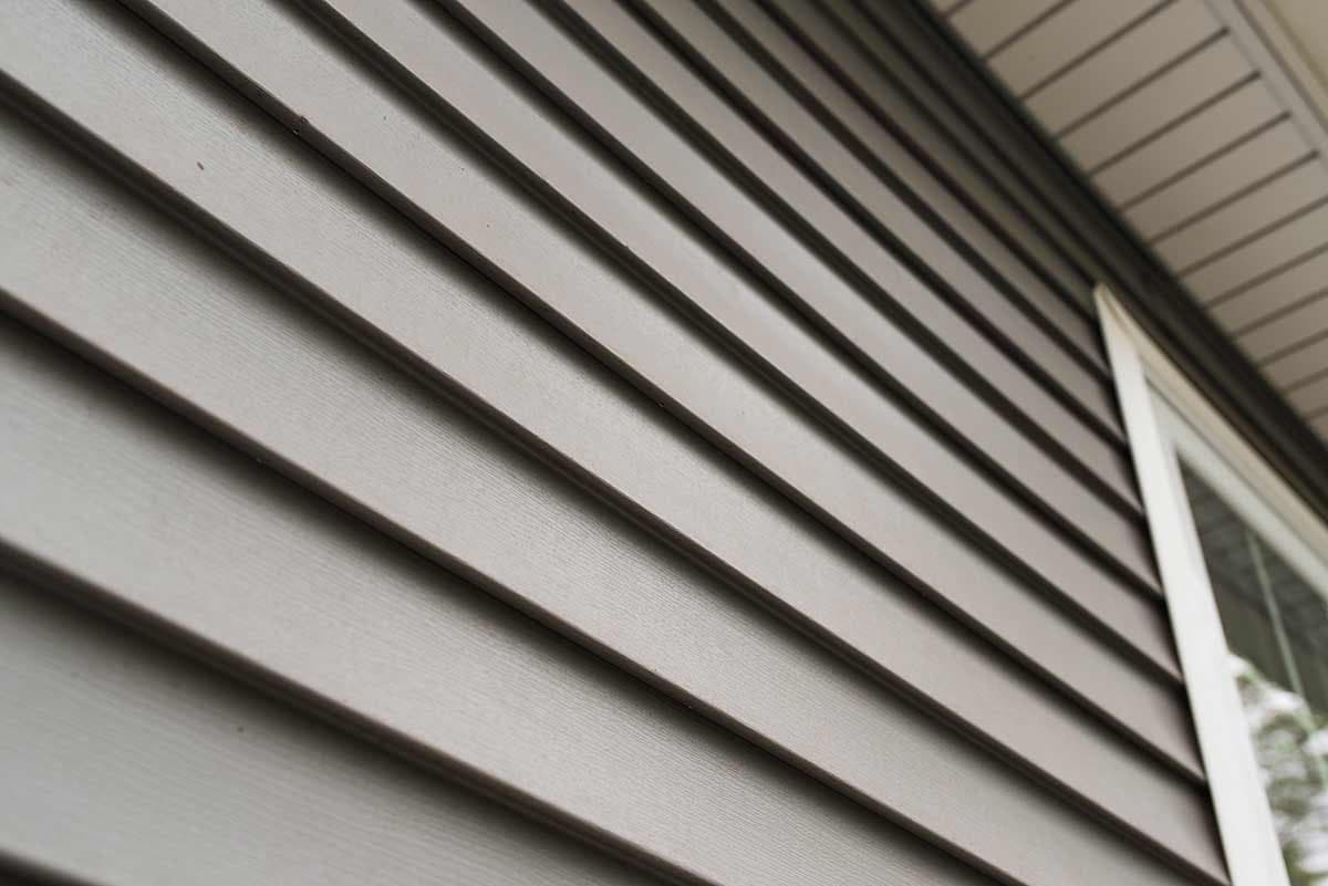Professional siding work